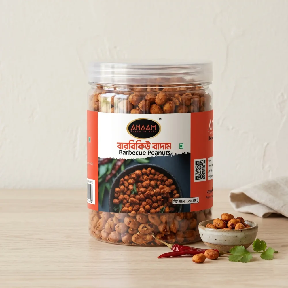 Barbeque Peanuts 150gDry