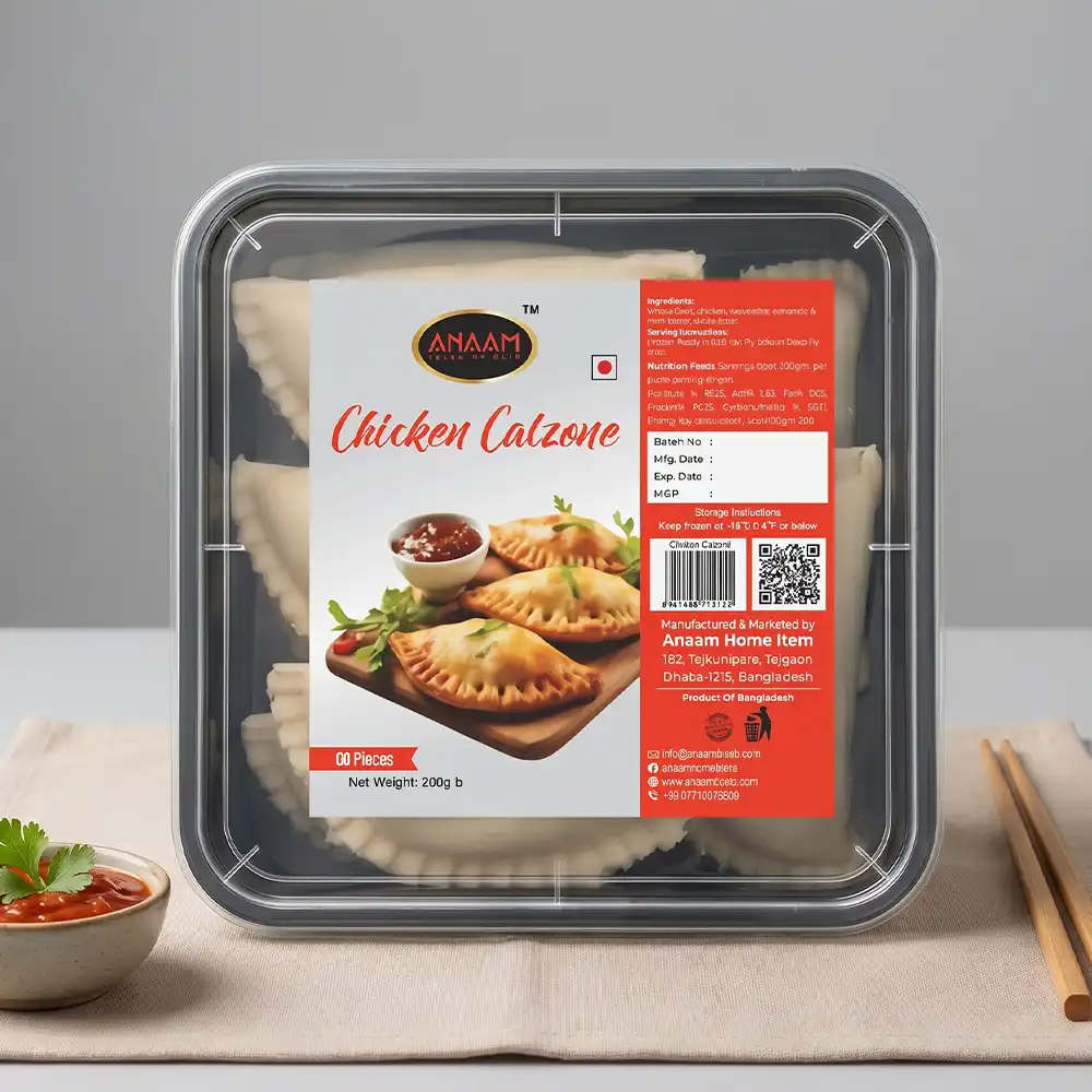 Chicken Calzone 8 Pcs